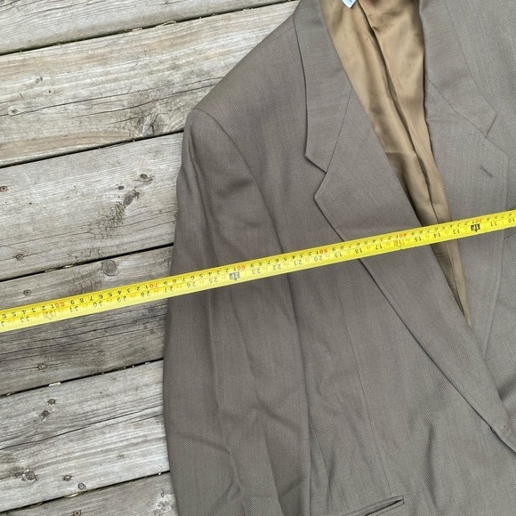 Vintage 100% Wool Giorgio Armani Jacket Black - Picture 4 of 16